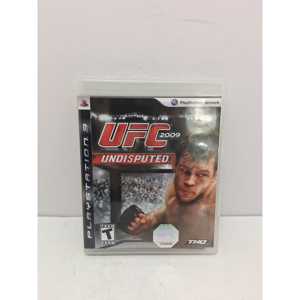 UFC 2009 Undisputed Sony PlayStation 3 PS3 MMA Fighting Game THQ CIB